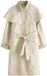Next Dames Cape Trenchcoat Stone Grey