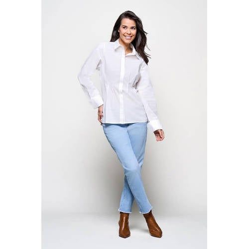 Mart Visser X Caroline Tensen Detroit high waist slim fit jeans light blue denim