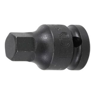 BGS Kracht dopsleutelbit - 12,5 mm (1/2") - inbus 14 mm - 1 stuk