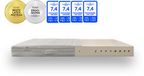 Tuur® Matelas deux personnes 160x200cm - 100% Latex naturel - Double confort