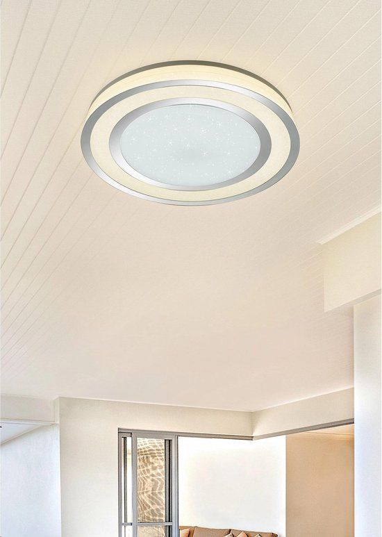 TRIO Plafondlamp Noriaki - Chroom