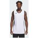 adidas heren Mens Pulse Speed Bball Jersey Shirt, white/black, S