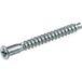 Häfele Confirmat Screw, Countersunk Head, 4mm Drill Hole Diameter, Steel, PZ2 Phillips Drive, Galvanized, 5x38mm