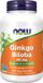 Now Foods Extrait de Ginkgo Biloba 24% 60 mg 240 gélules végétales