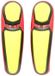 Alpinestars SMX Plus, glissement des orteils, couleur: Jaune/Rouge