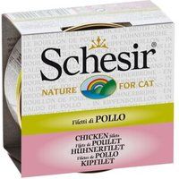 Schesir in bouillon 24 x 70 g Kipfilet, in kippenbouillon