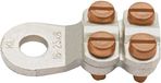 Klauke 585R8 cosse à œillet 4 vis Section transversale (max.) : 35 mm² Diamètre de la tige : 8,5 mm non isolé métal 1 pièce