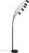 TRIO MARLEY - Vloerlamp - Zwart mat - excl. 5x GU10 4,5 W