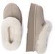 EVERAU Australia Everau Huisschoenen 'Topknot' ecru / wit