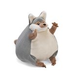 Wild Republic Flipkins Wolf pluche dier, 12 cm