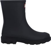 Hunter Downpour Short Insulated Boot Unisex Regenlaarzen - Zwart