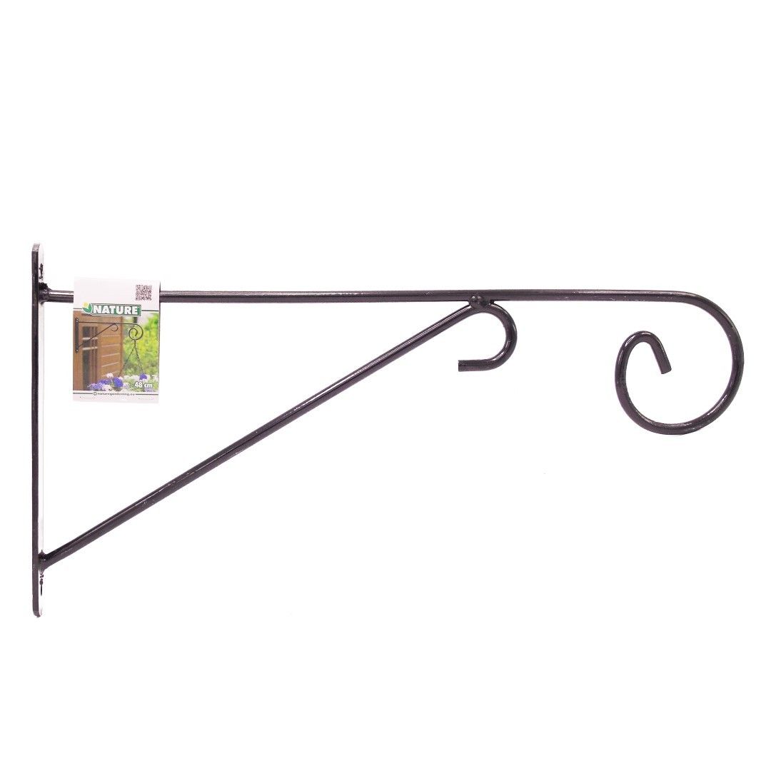 Nature Muurhaak Classic Grijs H25 x 48cm