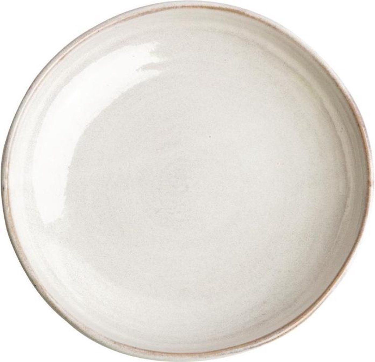 Olympia Canvas Diepe Coupe Borden Wit 23cm