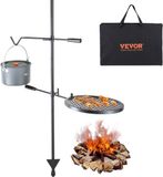 VEVOR Rotisserie Roterende Grill Staal 360 x 360 Mm Houtskoolgrill