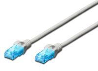 Digitus CAT 5e U-UTP 1.5 m netwerkkabel Grijs