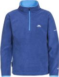 Trespass Jongens Etto Half Zip Fleece Sweater Blauw