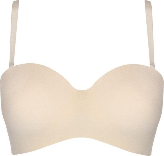 MAGIC Bodyfashion Luxury Strapless Bra - Latte - 80D