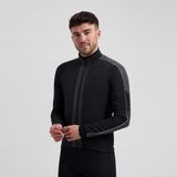 Rogelli Essential HI VIS Veste de cyclisme homme noir
