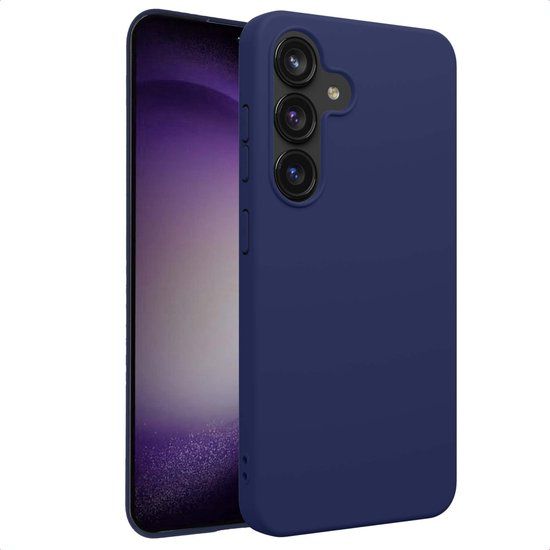 imoshion Color Backcover - Geschikt voor Samsung Galaxy S24 - Donkerblauw