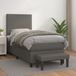 Maison Exclusive - Boxspringbed met matras, grijs, 80x200 cm, kunstleer