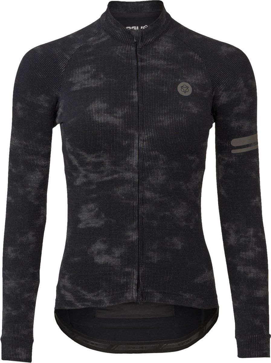 AGU Reflective Fietsshirt Lange Mouwen Essential Dames - Grijs - Maat: -