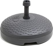 Pro Garden Parasolvoet - Vulbaar tot 30 kg - Rond - Antraciet - Kunststof