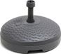 Pro Garden Parasolvoet - Vulbaar tot 30 kg - Rond - Antraciet - Kunststof