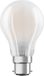 Ledvance Classic Performance LED-lamp B22d Peer Filament Mat 4W 470lm - 827 Zeer Warm Wit