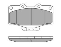 MEYLE Bremsbelagsatz, Scheibenbremse 0252167915/W Vorderachse | Compatibel met: TOYOTA 4 RUNNER II, 4 RUNNER III, HILUX IV Pick-up, HILUX V Pick-up, HILUX VI Pick-up, LAND CRUISER