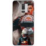 Maniacase Etui Samsung Galaxy J8 2018 Verstappen Bliksem Formule 1 Helm