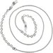 Zonnebril Ketting / Brillenkoord - Ster Zilverkleurig - 71 cm - Metaal - Vrouwen