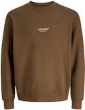 JACK & JONES JJESOHO SWEAT CREW NECK NOOS Heren Sweatshirt XXL Cocoa