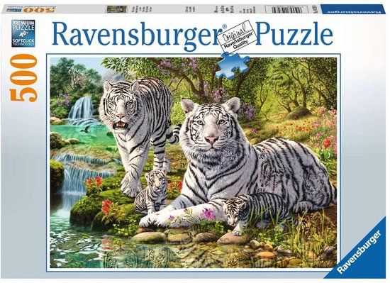 Ravensburger Witte roofkatten - Puzzel - 10+ jaar
