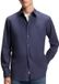 BOSS Relegant_6_M Overhemd Heren Blauw Katoen Lange Mouw Klassieke Kraag Borstzak Knopen Regular Fit Casual