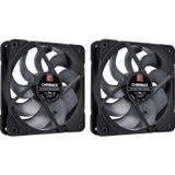 Noctua NF-A12x25 G2 PWM Sx2-PP chromax.black