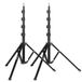 TARION Pied de studio professionnel - 2 pièces 180 cm trépied d'éclairage support de photographie pliable perche aluminium support d'éclairage compact pour réflecteur parapluie softbox ringlight