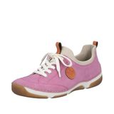 Rieker 55950 mocassin dames, Roze