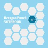 Hexagon Punch Notebook For 1.5" Hexagons