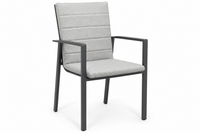 Lifestyle Garden Furniture Lifestyle Timo dining tuinstoel antraciet/soft grey