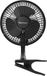 Pro Breeze Mini ventilator met clip - Zwart