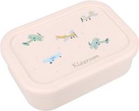 Kidzroom Small Talk Lunchbox - 1.2 l - Beige - Vliegtuigen