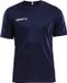 Craft Squad Jersey Solid SS Shirt Hommes - Taille M - Hommes - bleu/blanc