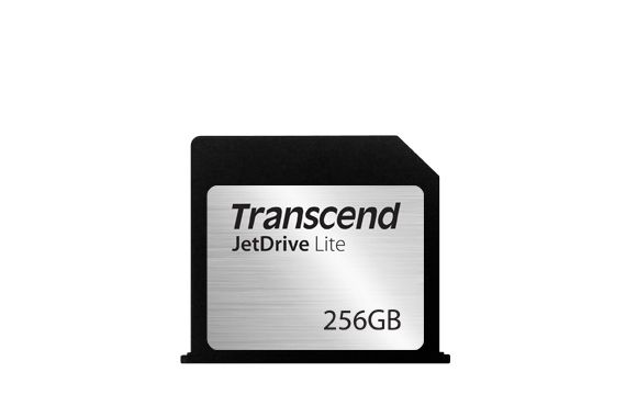 Transcend JetDrive Lite 130 256GB - Flashgeheugenkaart - Zwart/Zilver