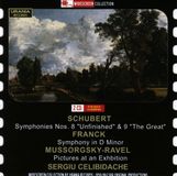 Sonic Rendezvous Naxos Urania Records Sergiu Celibidache - Symphonies Nos. 8 & 9 | Symphony In D Minor | Pictures At An Exhibition (2 CD) (Remastered)