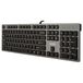 A4Tech KV-300H - Clavier USB QWERTY - Noir/Gris