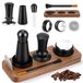 Accessoire set voor espresso, 8-delig, inclusief: tamper van 51 mm, WDT-tool (Water Distribution Tool), en tamperstation