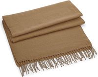 Beechfield Sjaal - Camel bruin - Unisex - Polyester - 186 x 47 cm