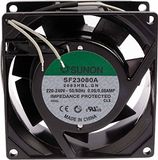 Sunon 80x80x38mm ventilator SF23080A2083HBL 230V 2400 rpm kogellagers