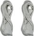 Benson Verlengsnoer - 2x stuks - wit - 3M - voor platte stekkers - randaarde - Tot 2300w