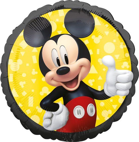 Amscan - Mickey Mouse Folieballon - 43 cm - Multi